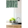 thumbnail image 3 of Muted Colors Window Valance, Natural Theme of Ornate Branches Leafy Forest Elements, Curtain Valance for Kitchen Bedroom Decor with Rod Pocket, 54" X 12", Laurel Green Pale Green, by Ambesonne, 3 of 3