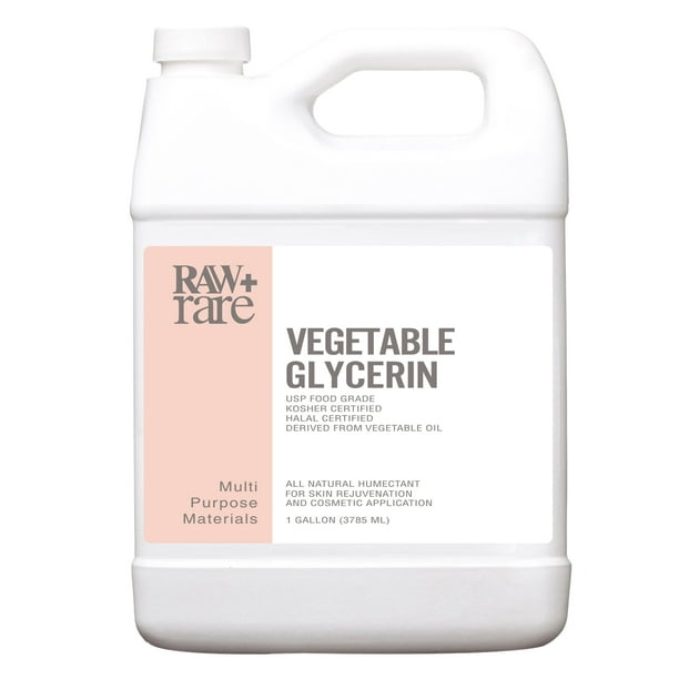 Vegetable Glycerine/Glycerin Gallon (128 fl oz.), Natural ...