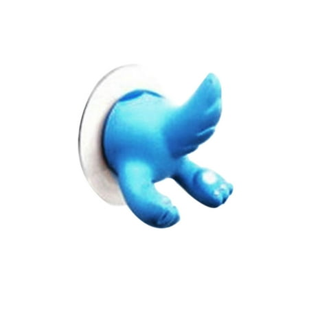 

ABIDE Weilifangwps Lovely Cartoon Animal Tail Shape Sucker Kitchen Bathroom Wall Hook Strong Vacuum Suction Cup