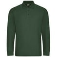 thumbnail image 1 of PRORTX Mens Long-Sleeved Polo Shirt, 1 of 2