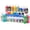 Red/ Yellow/Green, variant on Apple Barrel Multi-Surface Acrylic Craft Paint Set, Bold Brights, 2 fl oz, 12 Piece
