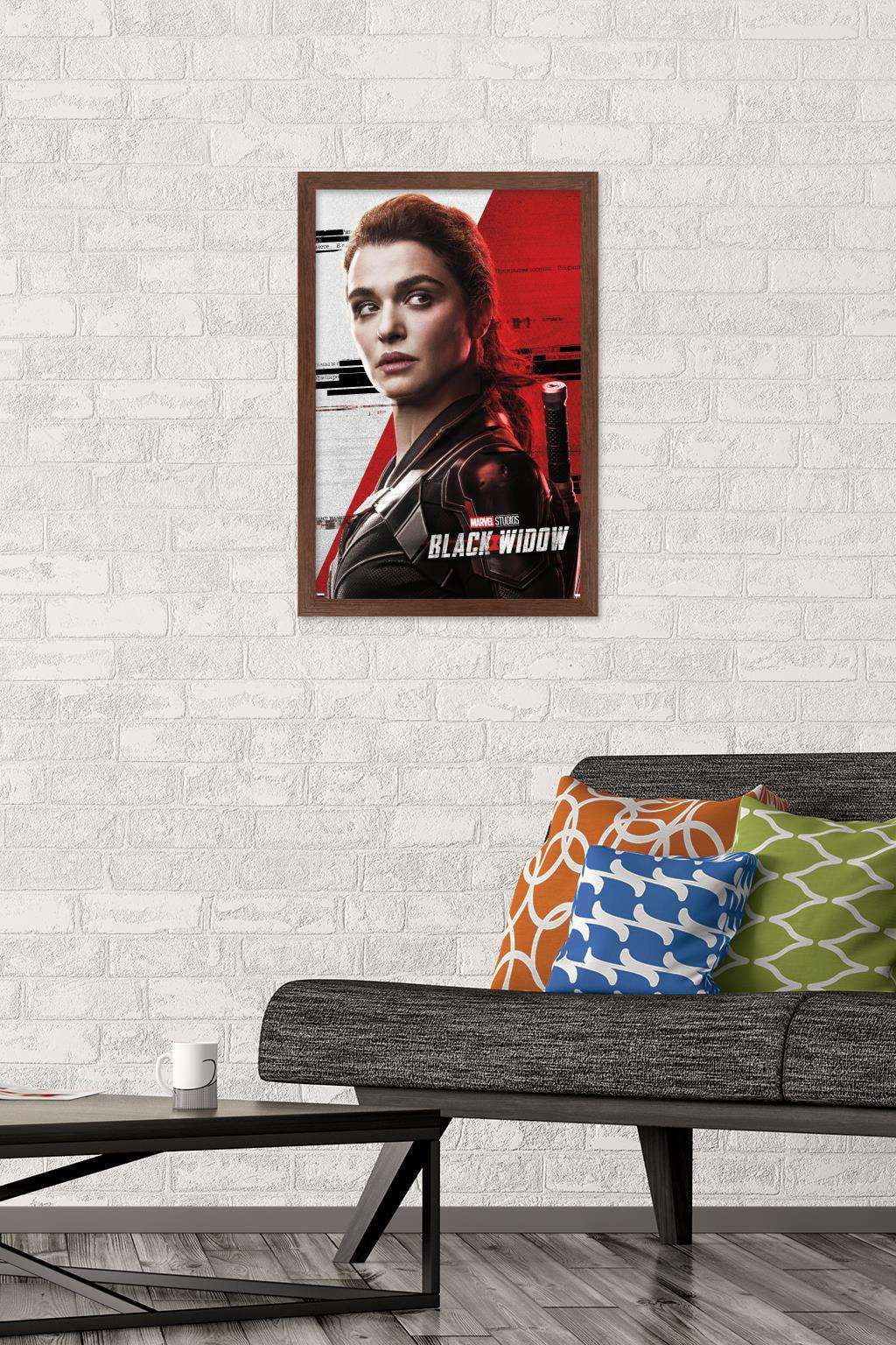 Marvel Cinematic Universe - Black Widow - Melina Wall Poster, 14.725" x 22.375", Framed