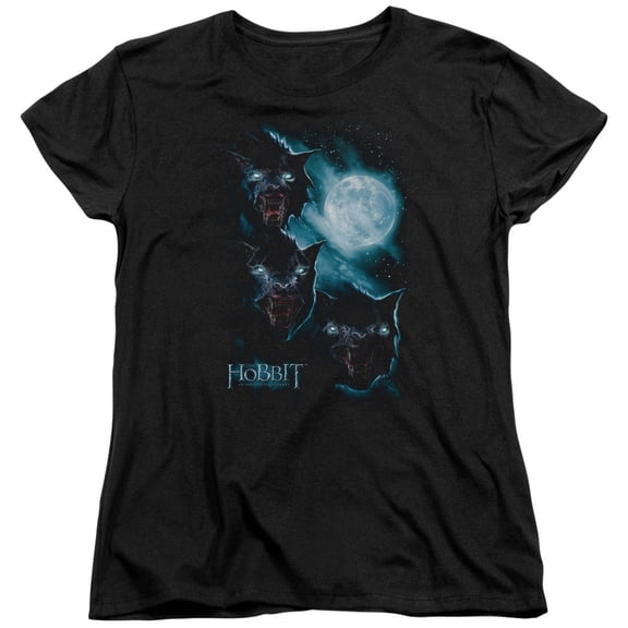 The Hobbit - Three Warg Moon - Women's Short Sleeve Shirt - X-Large