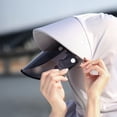 thumbnail image 6 of Noric Unisex Full Face Sun Hats with Clear Neck Flap UPF 50+ UV Protection Summer Hat with Face Shield, 6 of 8