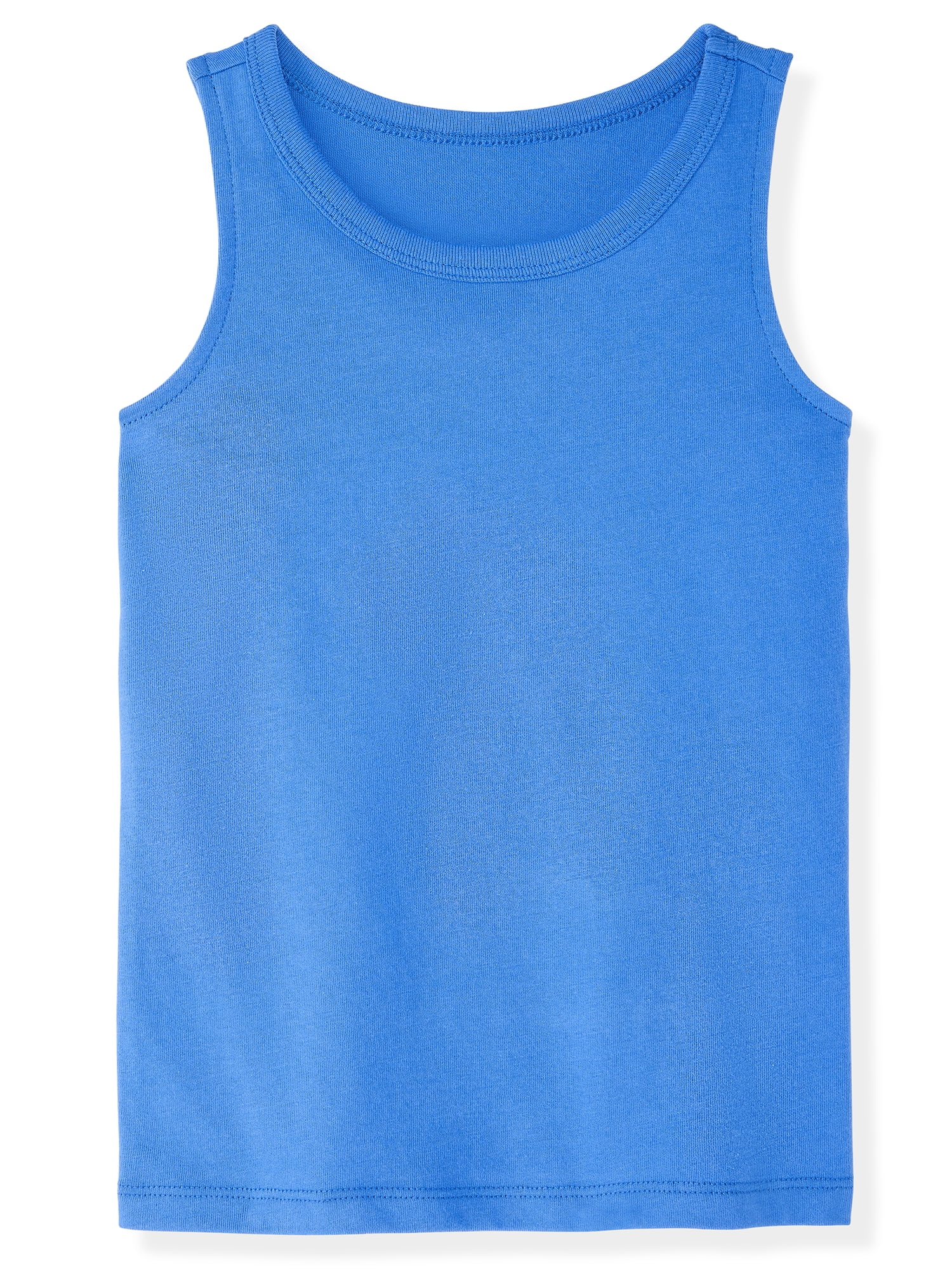 Garanimals Newborn, Baby & Toddler Boy Cotton Solid Tank Tops, 4-Pack, Sizes 0-6T
