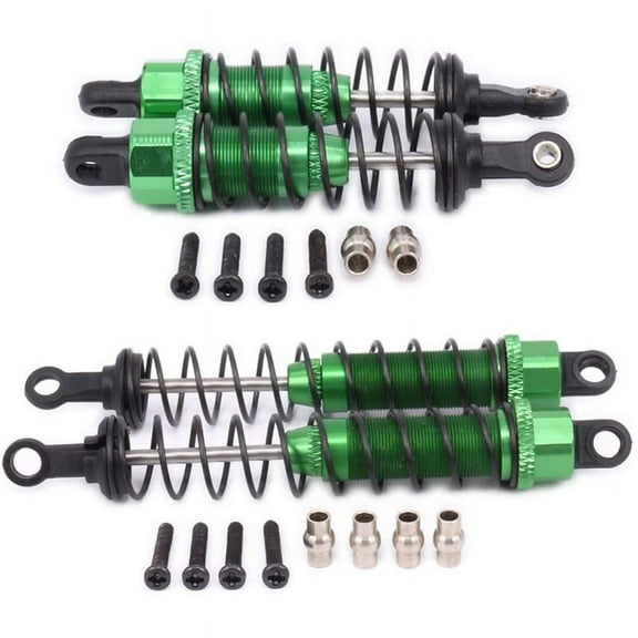Metal Oil Filled Front&Rear for 1/12 12428 12423 RC Car Crawler Upgrad Part,Green
