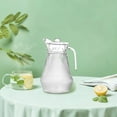 thumbnail image 6 of Hometravel Pattern Pitcher, Clear Plastic Cold Beverage Container, Modern Design Drink Dispenser for Juices and Tea, 6 of 6