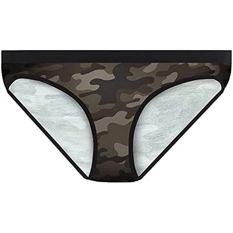 Warriors & Scholars W&S Matching Underwear for Couples - Couples Matching  Undies, Camo 