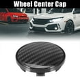 thumbnail image 2 of Unique Bargains 4pcs 53mm 59mm Wheel Car Center Hub Caps Hubcaps Covers Universal Rims Hub Cap Parts Black, 2 of 6