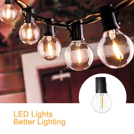 Powstro Nbsp Globe Solar String Lights Led Bulbs Vintage Backyard Patio Hanging Indoor Outdoor Canada Powstro Nbsp Globe Solar String Lights, Large Bulb Outdoor Solar String Lights