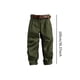 thumbnail image 4 of Figuras a escala 1/12 pantalones y cinturón de vestuario de muñecas en miniatura de cosplay para figuras de acción masculina de 6 pulgadas accesorio Pantalón verde, 4 of 8