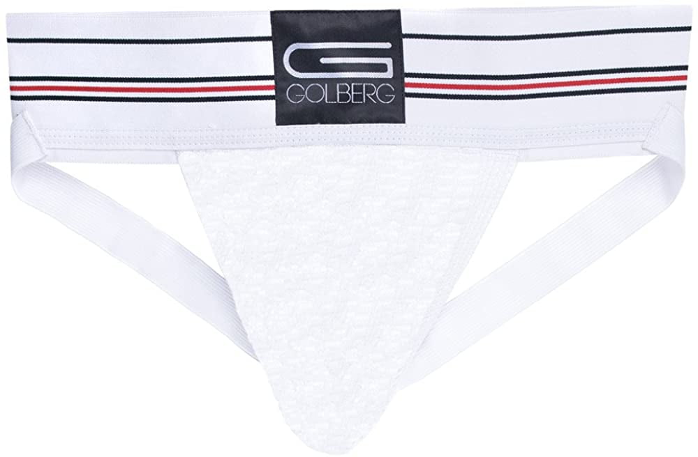 1 pack white Bike Adult Swim & Jogger Performance Cotton Athletic Strap Supporter