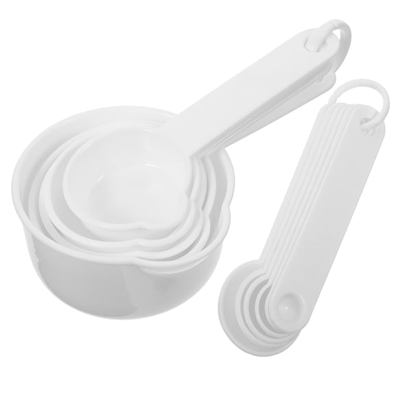 CIMAXIC 1 De Cucharas Y Tazas Medidoras Con Marcas Visibles Para Cocina