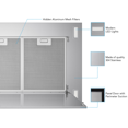 thumbnail image 2 of VICTORY Range Hood - 600 CFM - (Ceiling Mount) - Stainless Steel (Sunset), 2 of 5