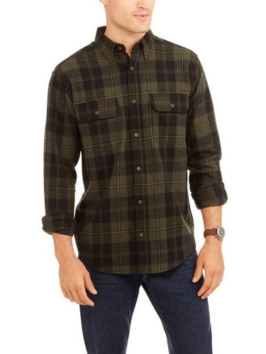 flannel shirt walmart sleeve faded glory