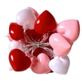 thumbnail image 2 of Guirlande Lumineuse en Forme de Cœur en Acrylique de 60 Pouces, Décorations de la Saint-Valentin Roses Rouges et Blanches, Lumières Extérieures Étanches avec Lumière DEL pour Maison, Foyer, Porte, Fenêtres, Clôture, Fête, Déco de la Saint-Valentin, 2 of 9