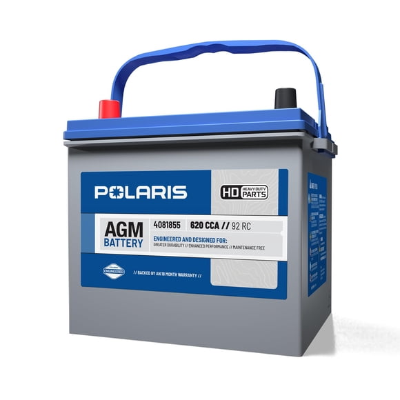 Batería Polaris 4081855 AGM 12 V 53 Ah 620 CCA para todoterreno