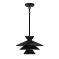 thumbnail image 3 of Trade Winds Lighting 1-Light Pendant Light In Matte Black, 3 of 6
