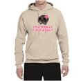 thumbnail image 2 of Wild Bobby I'm Literally Just a Girl Funny Deep Fried Brain Rot Hamster Meme Unisex Hoodie Sweatshirt, 2 of 6