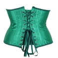 thumbnail image 3 of Corset Top Corset Lingerie For Women Bustier Tops For Women Underbust Corset Tops For Women Green 4XL, 3 of 5