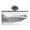 White, variant on Isabella Collection Rectangular Wall Mount Basin with Integrated Rectangular Bowl, Single Faucet Hole and Rear Center Drain - White