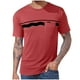 thumbnail image 2 of Tops para hombre, blusas y camisas de manga corta con cuello redondo para hombre, camisetas casuales estampadas con bolsillo para hombre, blusas de manga corta con cuello redondo, blusa para hombre, b, 2 of 5
