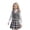 Grey, variant on Fnhpitd Sweater Vest Girls Fall and Winter Waistcoat, School Uniforms Sleeveless Knit Pullover Grey 110