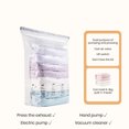thumbnail image 3 of LCXmlly Double layer Sealing Bags Large Capacity Vacuum Storage proof Clear Clothes Quilt Blanket Bedding Space Saver Sealer Compression (No Need Pump), 3 of 8