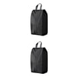 thumbnail image 3 of Decodeary Sac à Chaussures Imperméable et Anti-Humidité Protège les Articles Facilement Sac de Rangement de Voyage en Polyester Pochettes de Chaussures de Voyage Noir m 2Set, 3 of 6