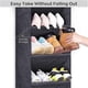 thumbnail image 2 of Over the Door Shoe Organizer for Closet with LargeDeep Pockets, Narrow Shoe Rack for Door Hanging Boot Storage, 2 of 5
