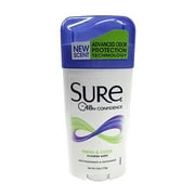 Sure Anti-Perspirant  Deodorant Invisible Solid Fresh  Cool 2.60 oz (Pack of 4)