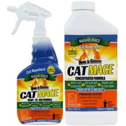Nature's MACE Cat MACE | 40oz Ready-to-Use Spray Plus Concentrate Treats 16,000 Sq.ft | Cat Repellent and Training Tool
