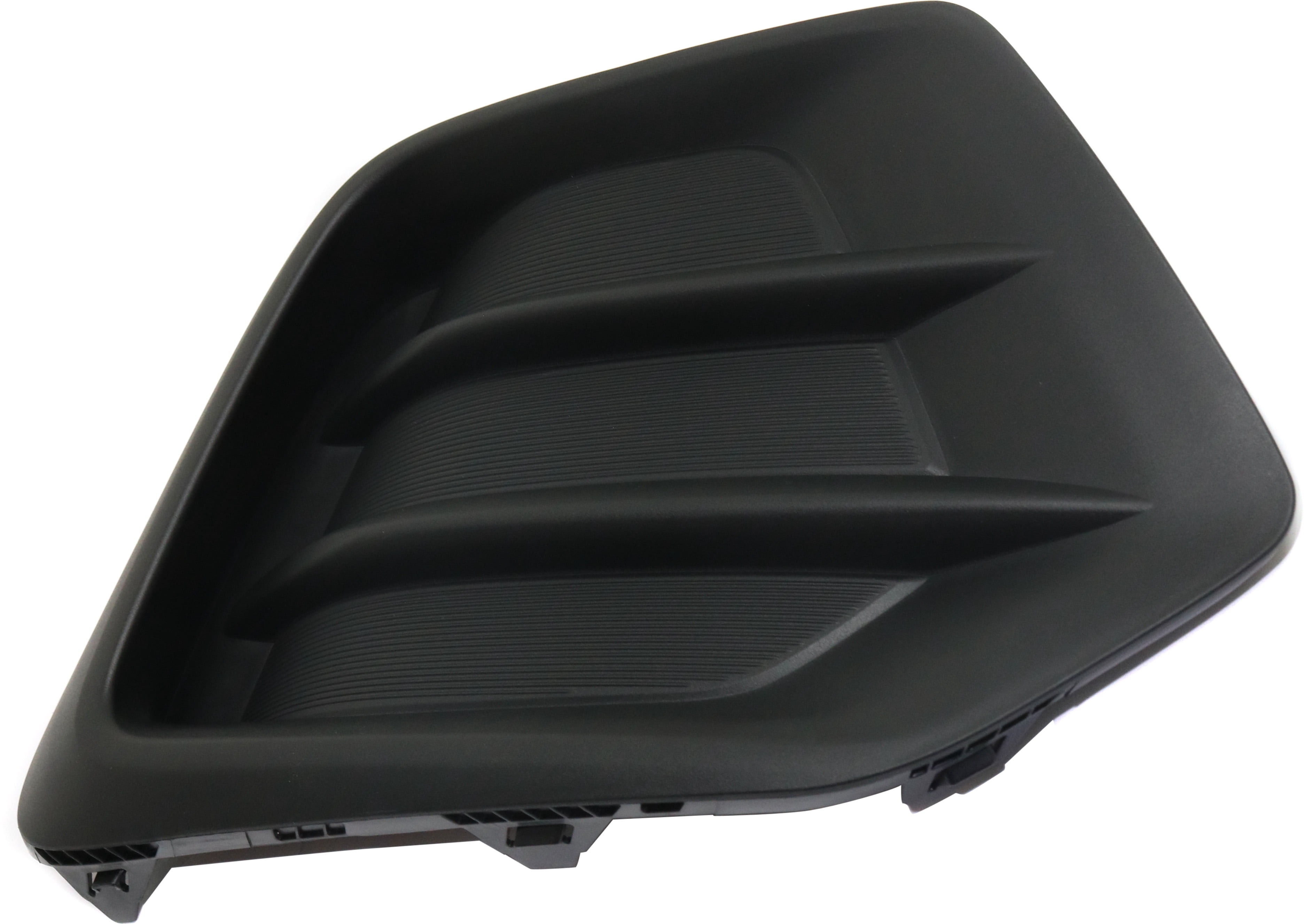 Fog Light Cover Compatible with 2017-2021 Chevrolet Trax Right Passenger Textured Black