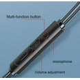 thumbnail image 3 of Wired Earphone Metal In-ear Stereo Phone Universal Bass With Microphone Headphones TYPE-C red, 3 of 7