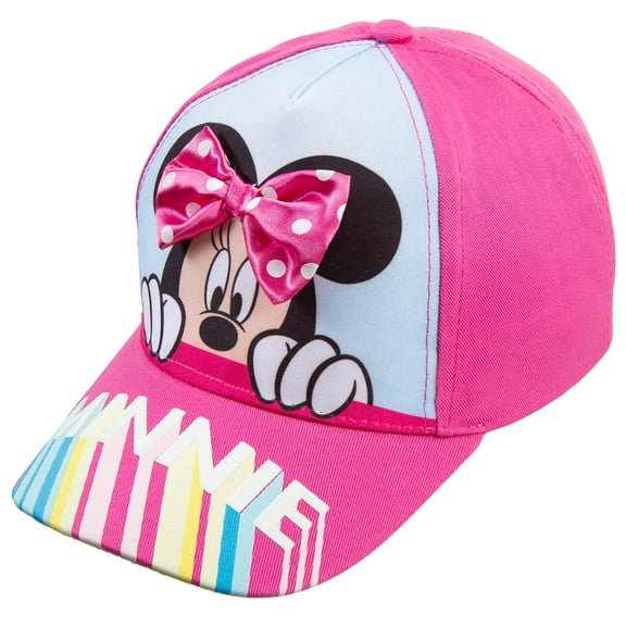 Disney Minnie Mouse Girls Baseball Cap