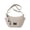 Beige, variant on Handbags for Women Crossbody Bag Soft Nylon Multi Pocket Shoulder Purses Waterproof Messenger Bag