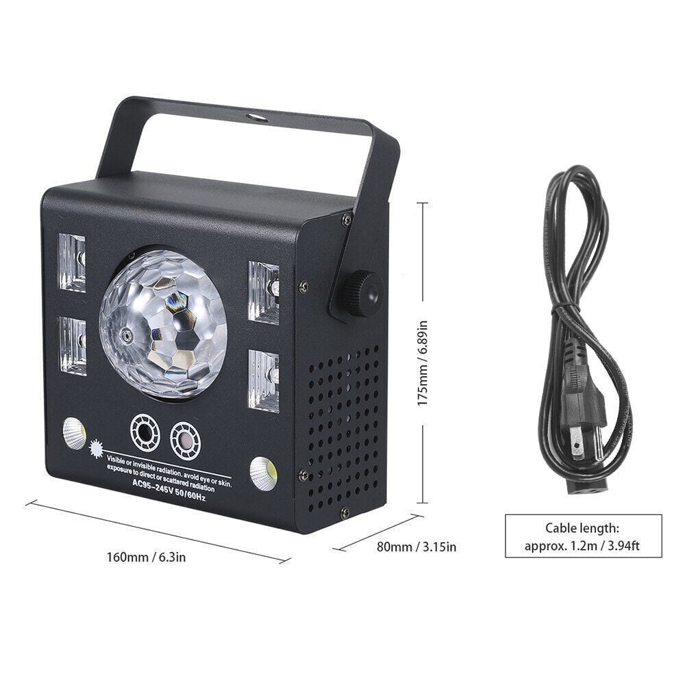 RGB Stage LED Light Lighting Laser Strobe Beam DMX Disco DJ KTV Party Projector for weddings, birthday parties