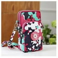 thumbnail image 2 of Woman‘s Cell Phone Bag with Large Capacity Wrist Strap Prints Design for Outdoor School Office Commute, 2 of 2