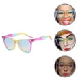 thumbnail image 3 of FRCOLOR 1Pcs Sunglasses Sets with UV Protection and Fashion Accessory in Rainbow Color 15x14.5cm, 3 of 8