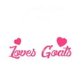 thumbnail image 3 of CafePress - Just A Girl Who Loves Goats, Goat Lover, G Pajamas - Women's Short Sleeve Print T-Shirt and Pants Dark Cotton Pajama Set, 3 of 7