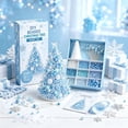 thumbnail image 4 of DIY Beaded Christmas Tree Kit - Handmade Holiday Craft Set With Pearls And Crystals(Blue), 4 of 5