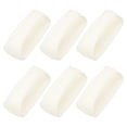 thumbnail image 1 of Unique Bargains 6 Pcs Poignées de Cabinet Instantanées Autocollantes, Poignées de Cabinet Autocollantes, Blanc, 1 of 5
