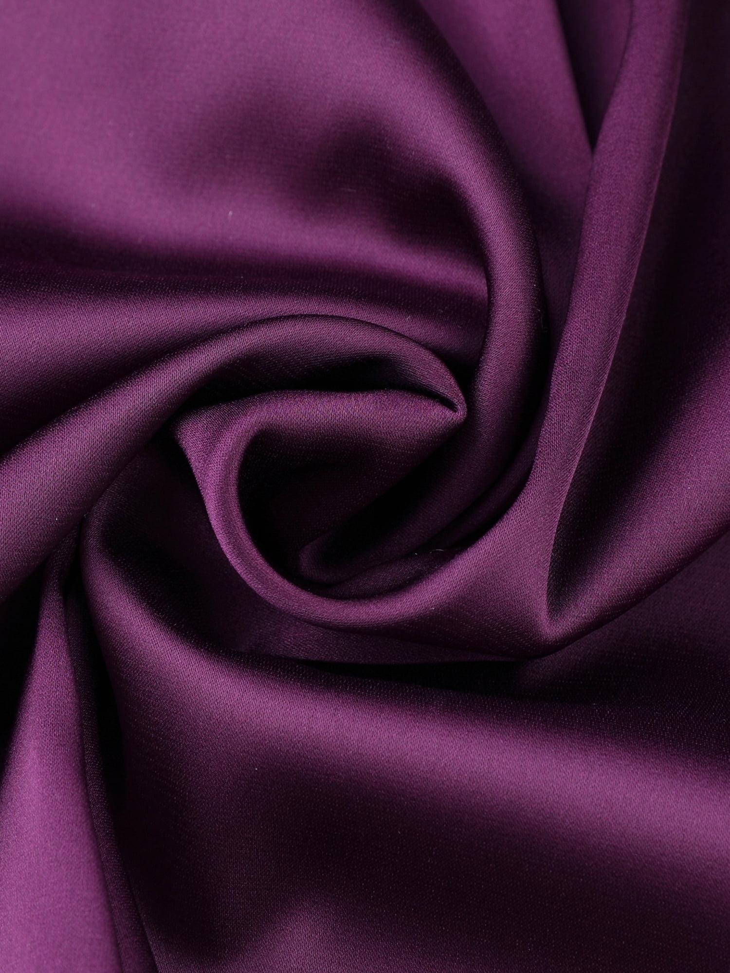 DARING DIVA Women's Satin Lace V Neck Racerback Sleeveless Silky Sleepwear M Purple