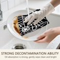 thumbnail image 5 of 2 Pcs Funny Kitchen Towels,Black Halloween Spider Webs Microfiber Dish Towels,Kitchen Tea Towels,Kitchen Towel Set (18" X 26"), 5 of 7