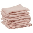 thumbnail image 5 of Koyal Wholesale Mauve Gauze Cheesecloth Napkins For Wedding Table Decorations, Reception Table Settings, 10-Pack, 5 of 5