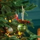 thumbnail image 5 of Adorno Navideño Colgante para Árbol con Campanilla de Viento | Adorno Clásico de Hierro de Color Sólido | 11 X 8 Cm | Paquete de 1, 5 of 6