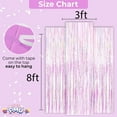 thumbnail image 5 of PMU Iridescent Opal Curtains (12/pkg) Pkg/1, 5 of 6