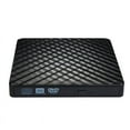 thumbnail image 1 of External CD DVD Drive, USB 3.0 and Type-C Portable CD DVD +/-Rw Drive Reader, DVD/CD ROM Burner Rewriter, DVD Drive, 1 of 7