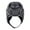 Black M, variant on S SERENABLE Rugby Headgear Scrum Hockey Head Protector Protect Hat 55cm Black M