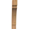 thumbnail image 2 of 5 1/2"W x 34"D x 34"H Merced Smooth Knee Brace, Western Red Cedar, 2 of 4